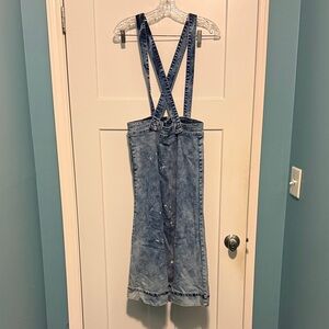 Tracy Reese Light Blue Denim Overall Dress
